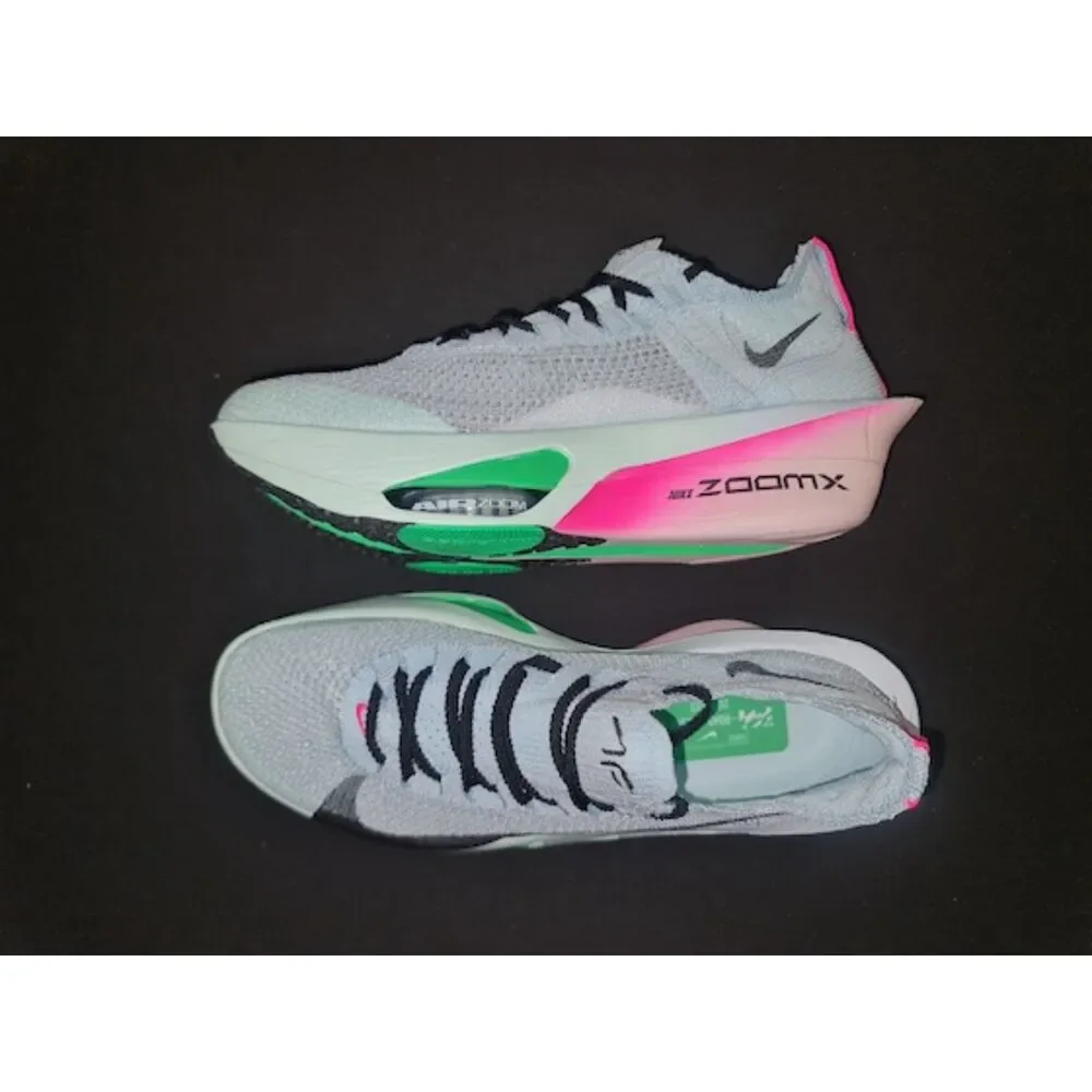 Nike Air Zoom Alphafly 3 Glacier Blue Mint Foam. SIZE 10
